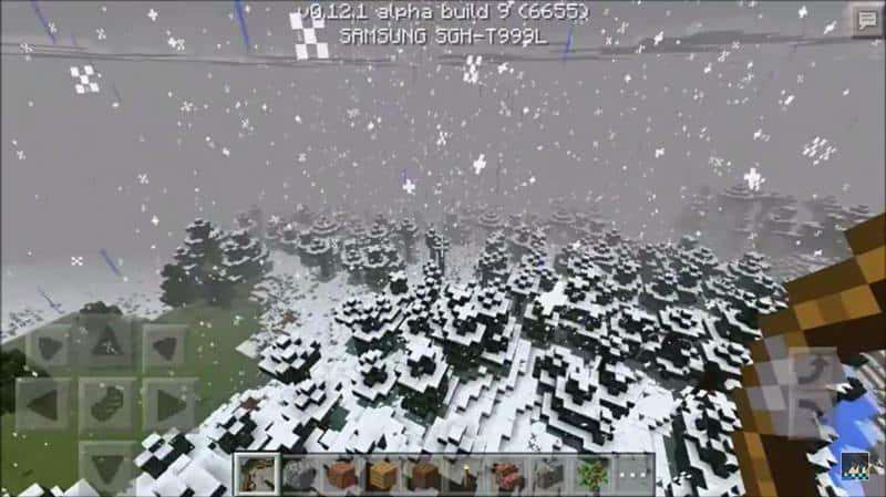 winter seed for Minecraft pocket edition