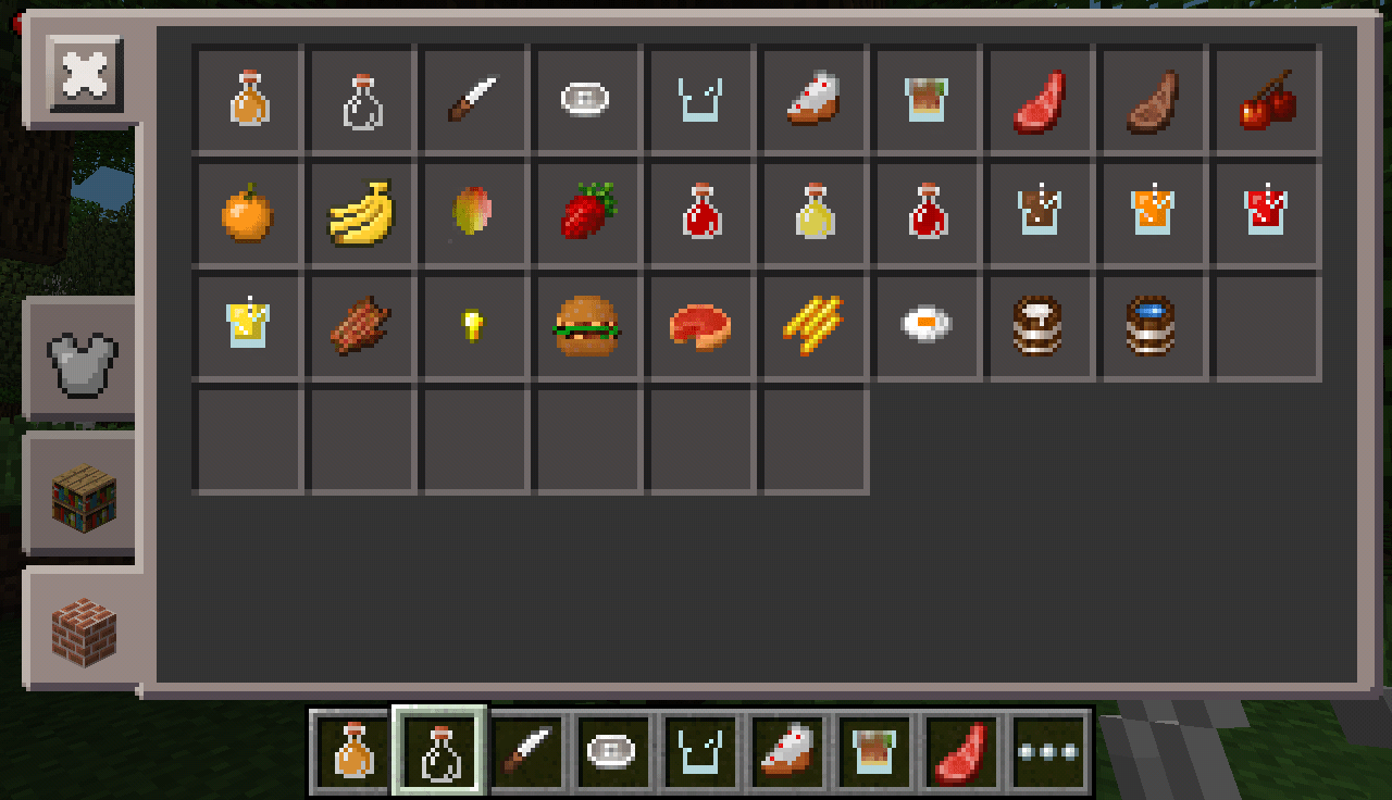 How to eat food in Minecraft PE
