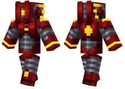 Prototype Flame skin for Minecraft PE
