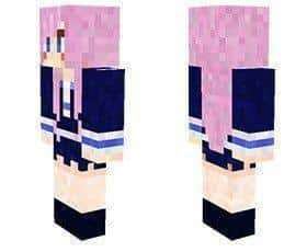 LD Shadow Lady skin for Minecraft PE