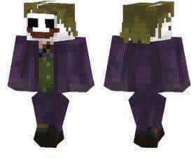 The Joker skin for Minecraft PE