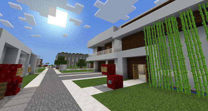 Elmsville: A Modern City (Roleplay) [Creation] Map for Minecraft PE