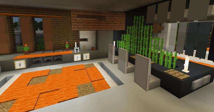 redstone house maps for Minecraft Bedrock Edition