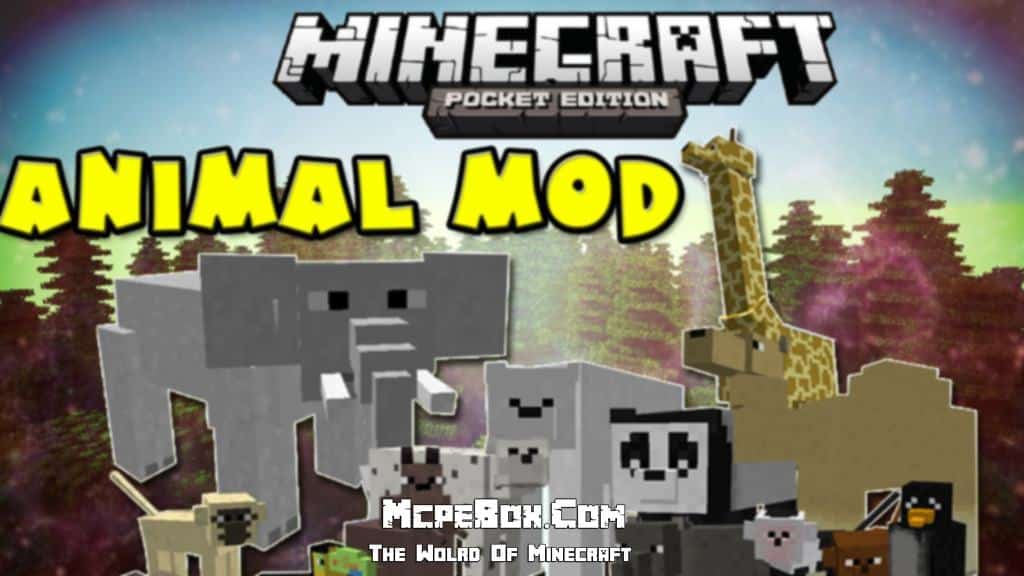 Animal mods for Minecraft PE