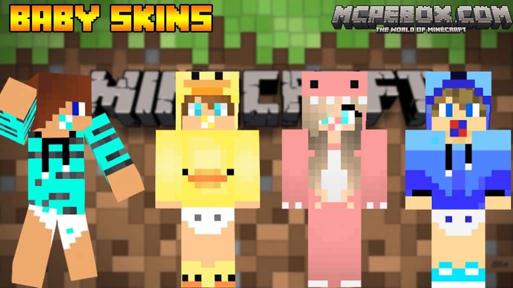 Baby skins for Minecraft PE