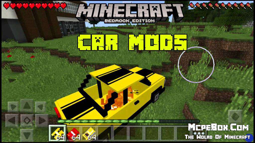 Car mods for minecraft pe