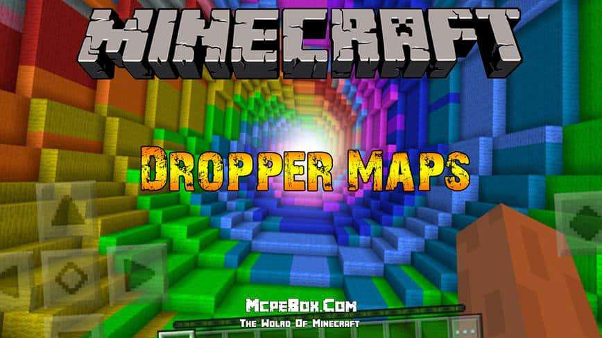 Dropper maps for Minecraft PE