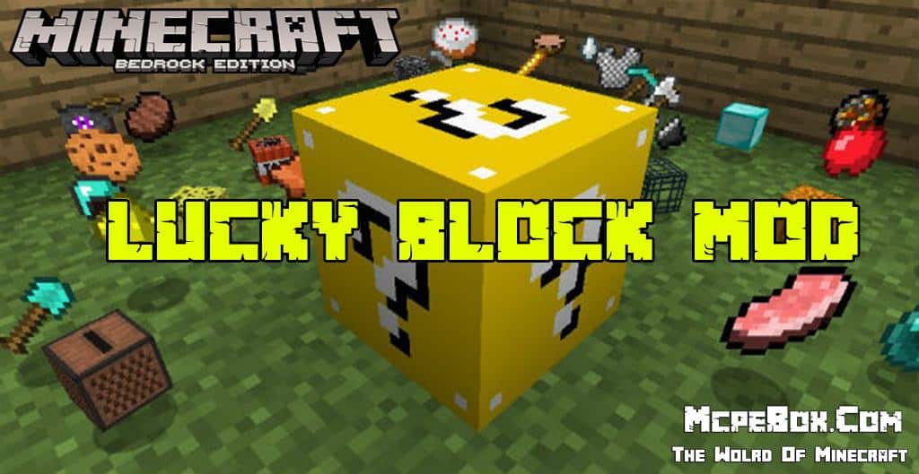Lucky Block Mods for Minecraft PE
