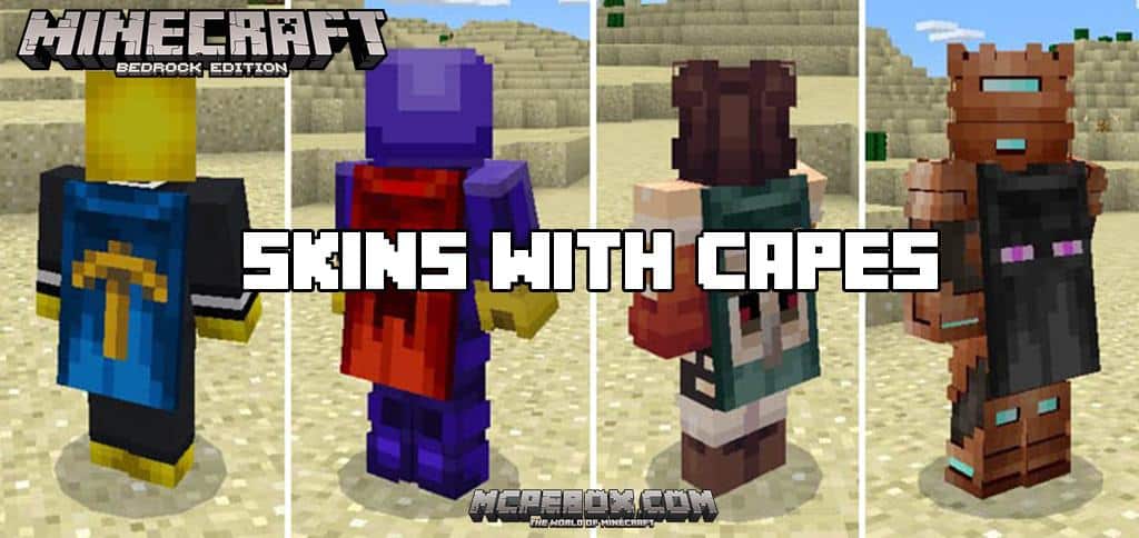 Minecraft skins with Capes