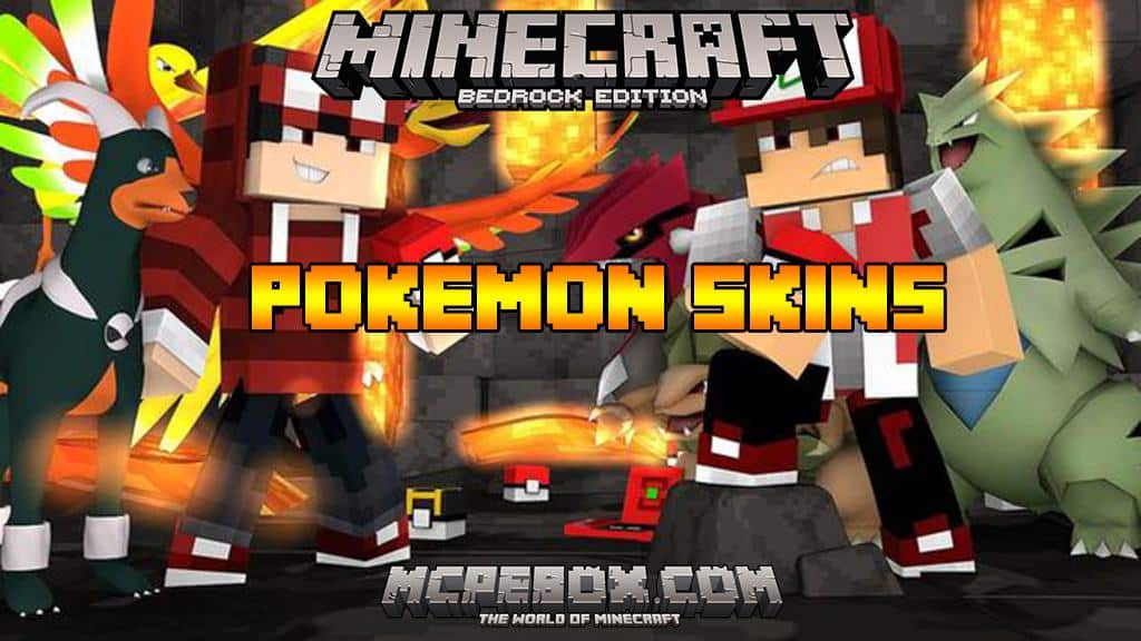 Pokemon skins for Minecraft PE
