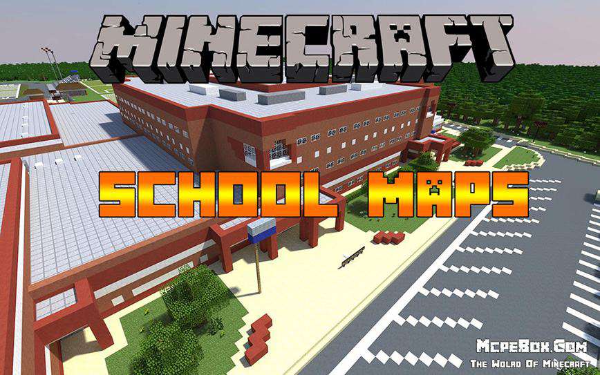 maps for Minecraft PE school