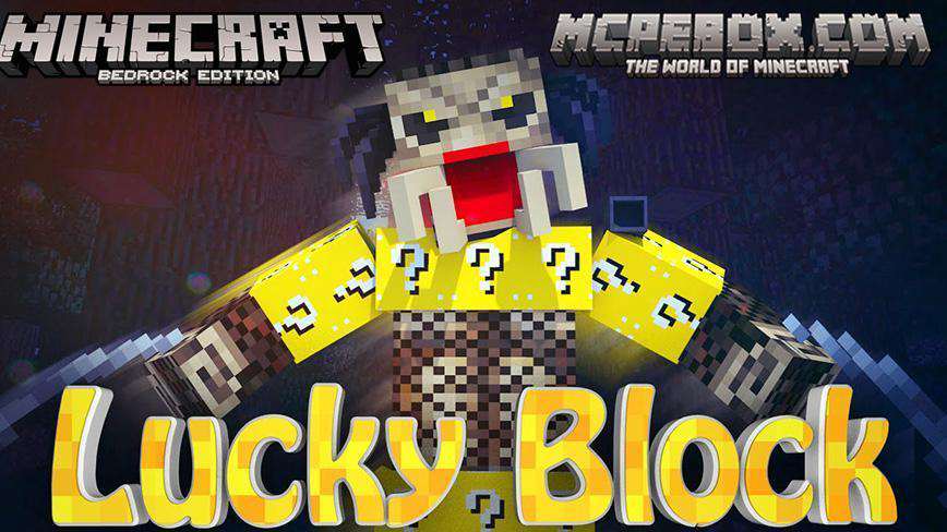 Best Lucky Block Mods For Minecraft PE