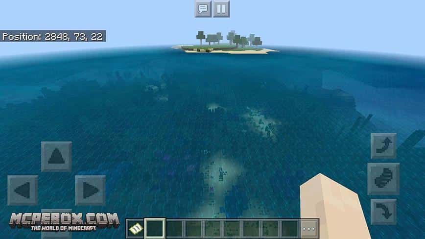 Minecraft PE survival island seed