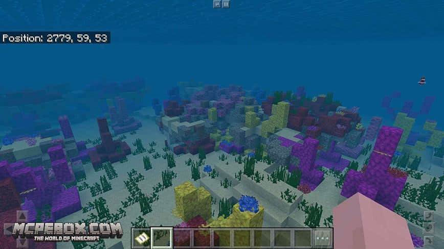 Chain of Survival Islands with Coral Reef, Shipwrecks, Ruins, & More