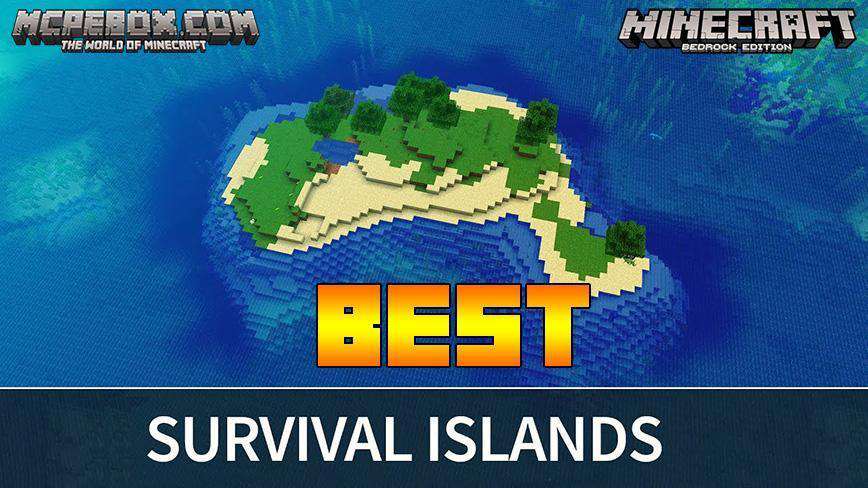 best Minecraft PE survival island seed