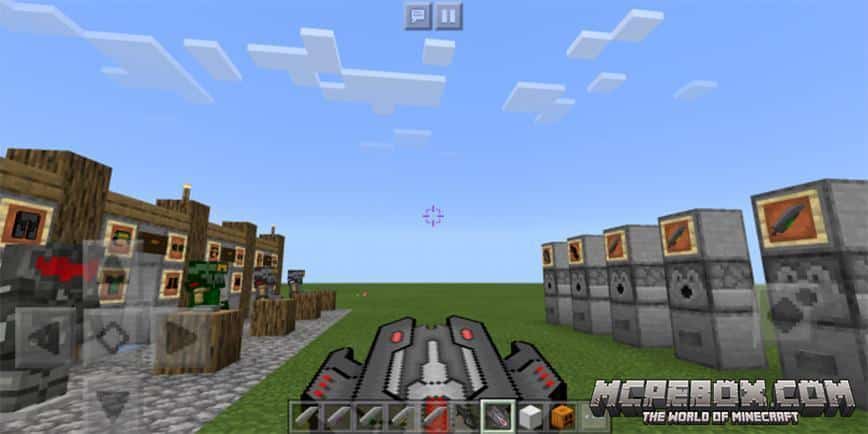 Combat Gears Addon for MCPE