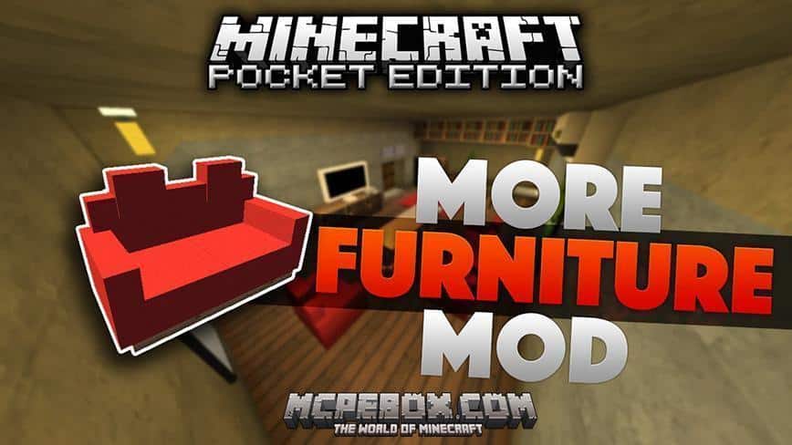 More Furniture Mod for Minecraft PE