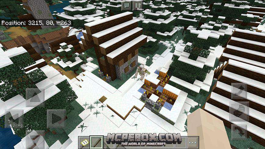 Village Attached to Ice Spike/Jungle/Giant Spruce Taiga Biome Combo! Seed
