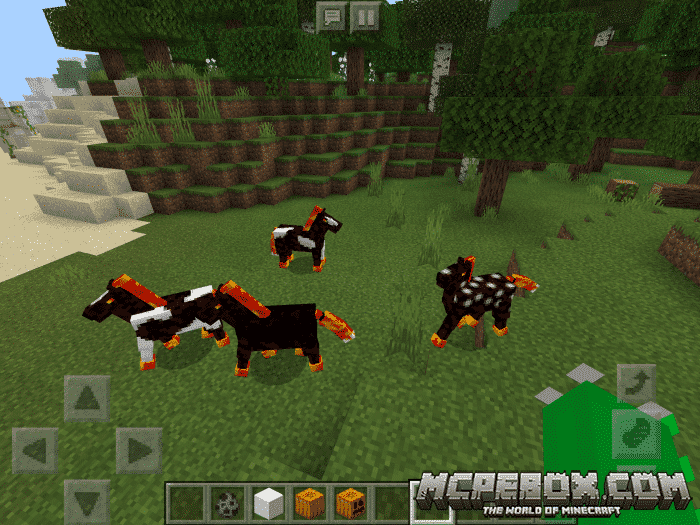 horse mods for minecraft pe