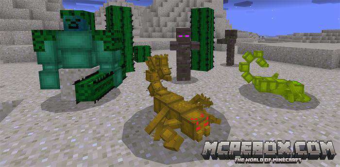dinosaur mod for Minecraft PE