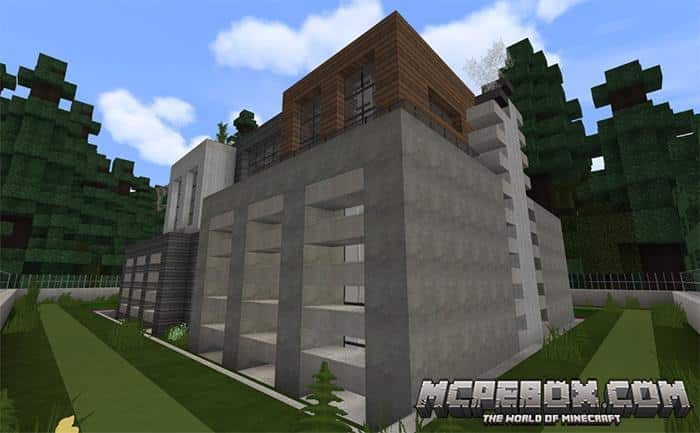 house maps for Minecraft Bedrock Edition