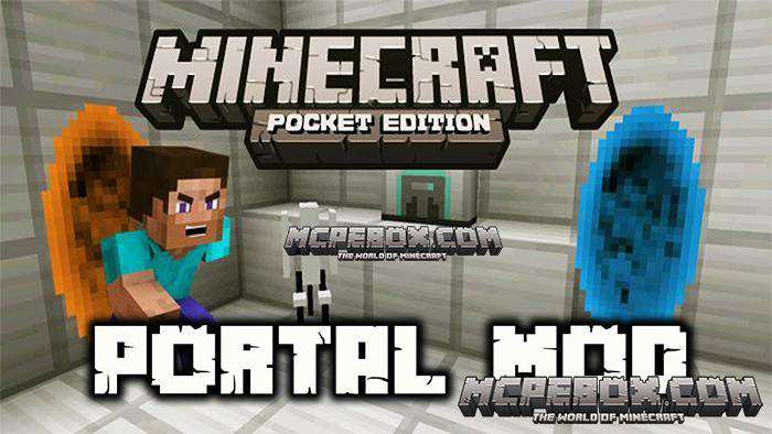 Portal mod for Minecraft PE