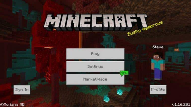 Download Minecraft PE 1.16.201 – Bedrock Engine APK Full Version for Android