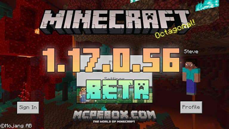Download Minecraft PE 1.17.0.56 Beta APK for Android