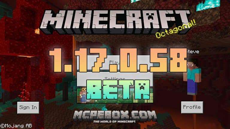 Download Minecraft PE 1.17.0.58 BETA for Android