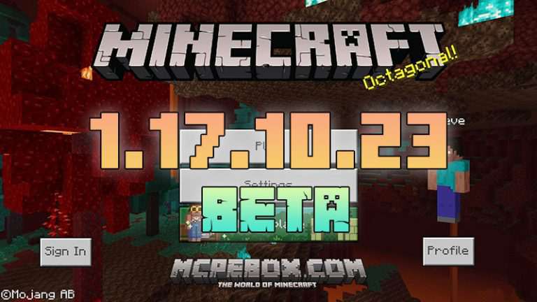 Download Minecraft PE 1.17.10.23 Beta APK for Android