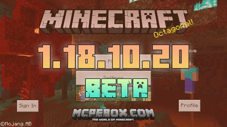 Download Minecraft 1.18.10.20 Beta APK Free 2021