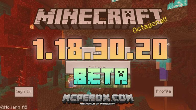 Minecraft Bedrock Edition 1.18.30.20 Beta & Preview