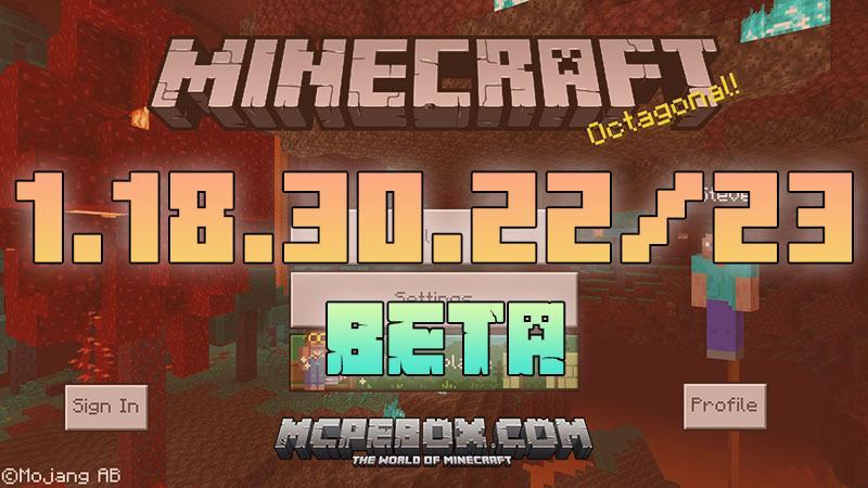 Download Minecraft 1.18.30.22/23 Beta & Preview APK Free 2022