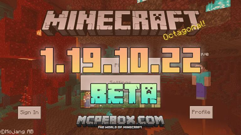 Minecraft 1.19.10.22 APK Free Download